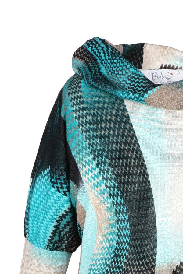 Tunika FTU429 TURKUS BEŻOWY