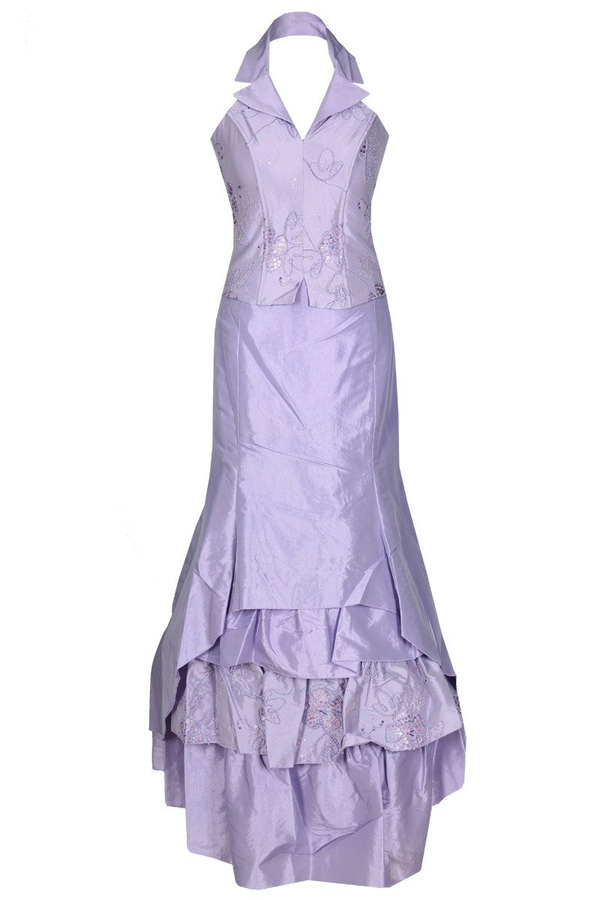 Sukienka FSU058 FIOLETOWY