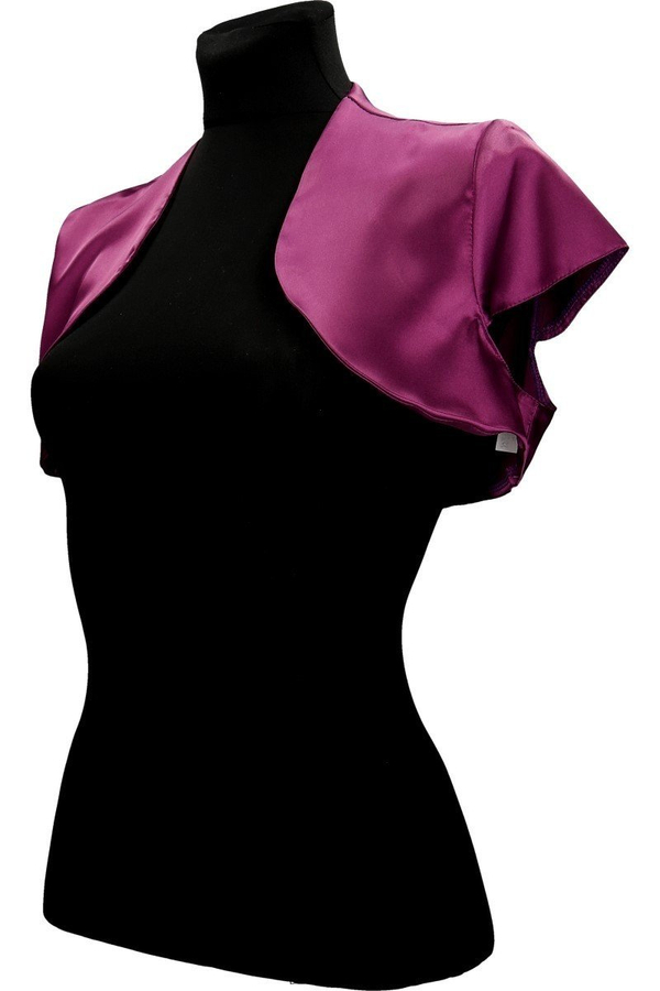 Bolerko FBL172  AMARANTOWY CIEMNY