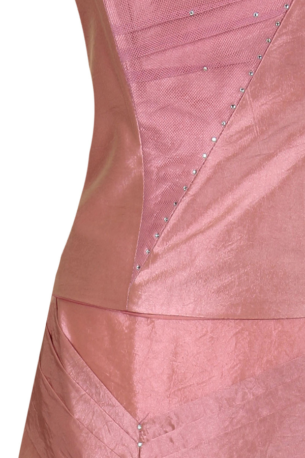 Sukienka FSU084 RÓŻOWY ŚREDNI