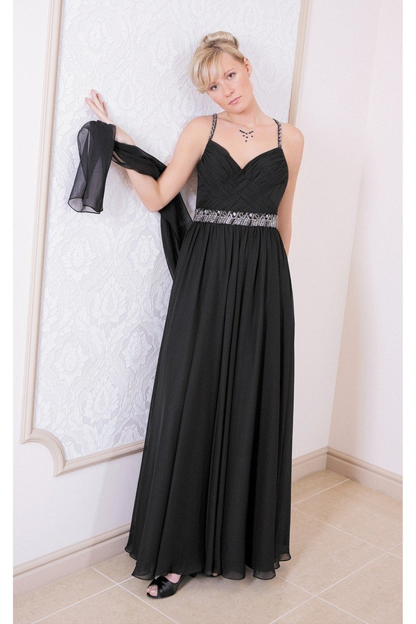 Suknia FSU714 CZARNY