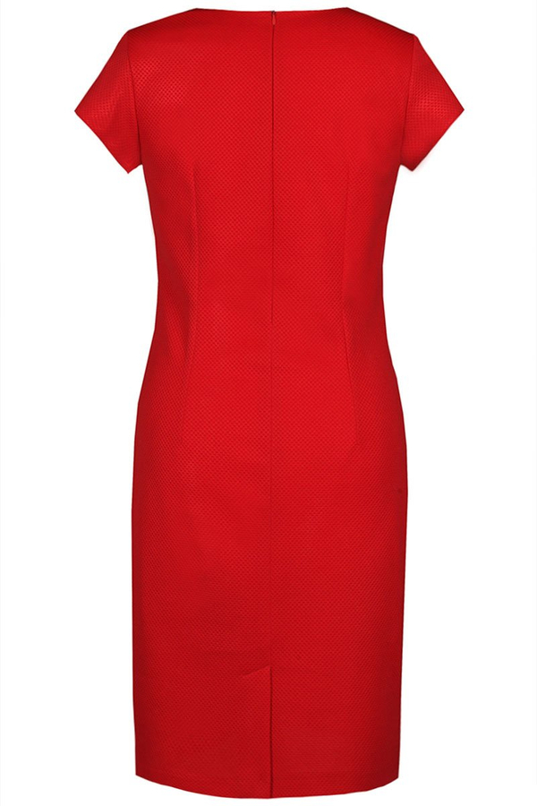 Sukienka FSU874 CZERWONY