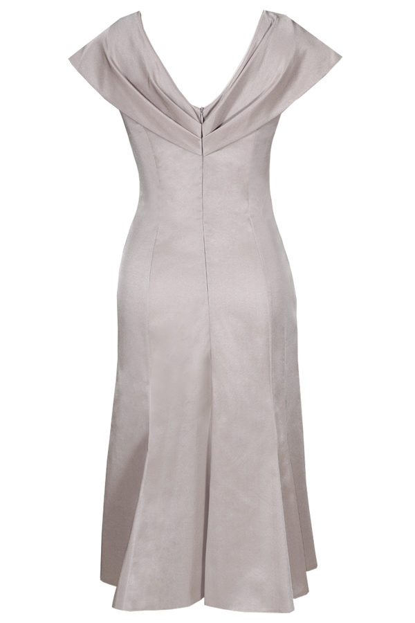 Sukienka FSU192 BEŻOWY