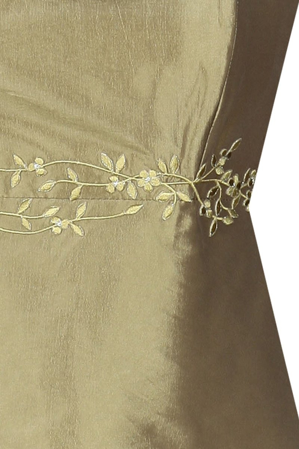 Sukienka FSU072 ZIELONY ZGNIŁY JASNY