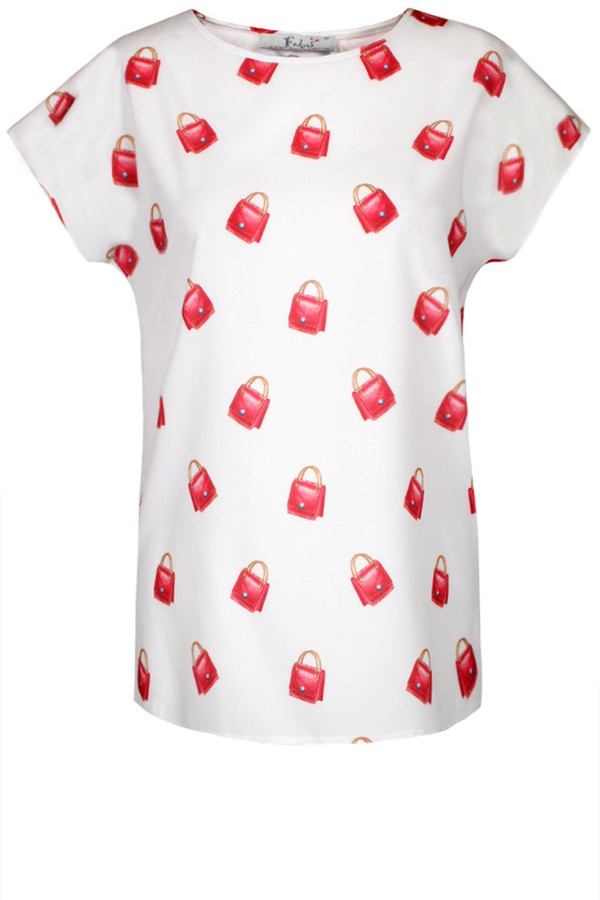 Bluzka FBZ873 EKRI torebka