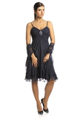 Suknia FSU721 GRANATOWY