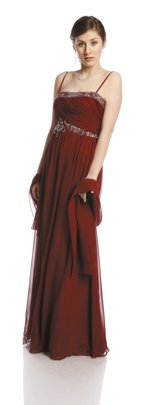 Suknia FSU718 BORDOWY