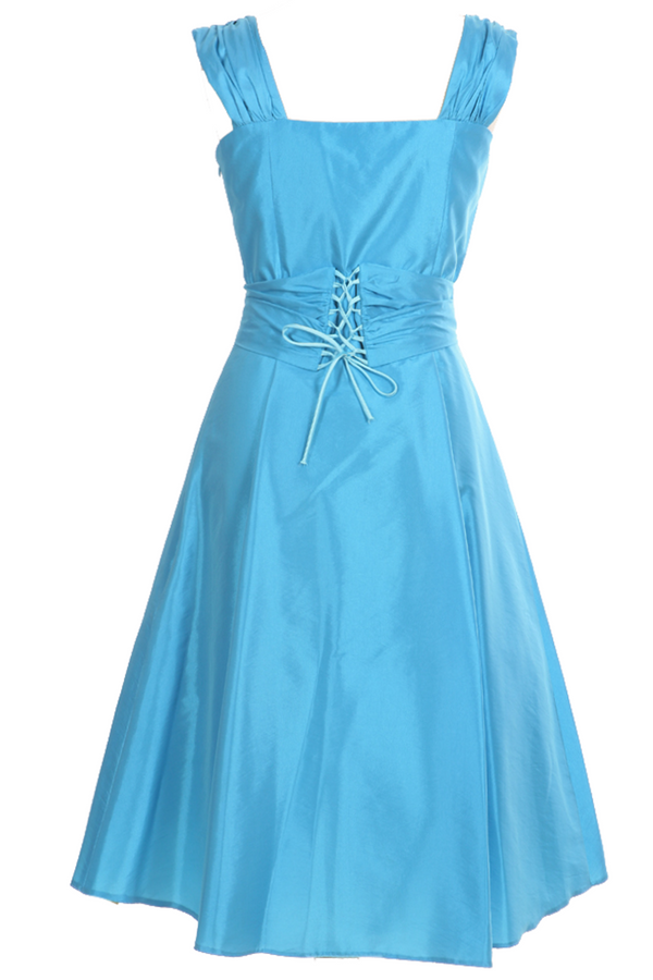 Sukienka FSU135 LAZUROWY