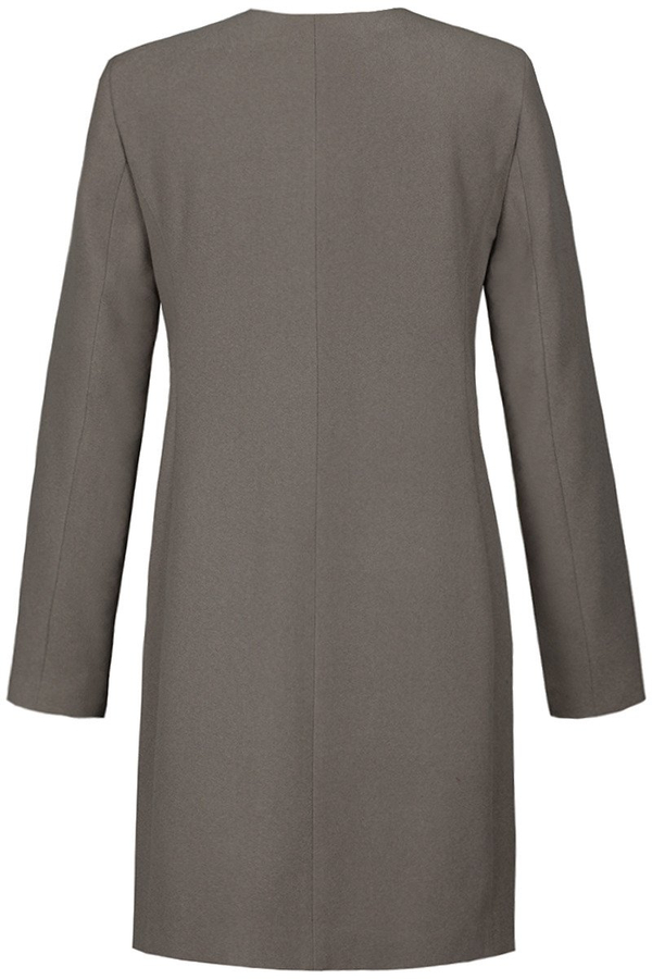 Płaszcz FPL790 BEŻOWY CIEMNY