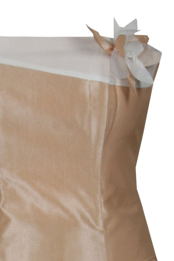 Sukienka FSU074 EKRI EKRI