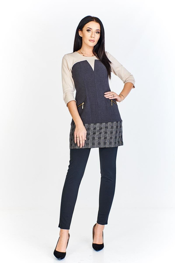 Tunic FTU412 GREY BEIGE