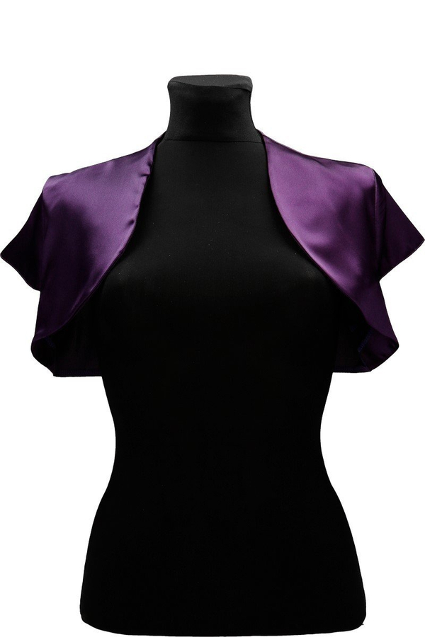 Bolerko FBL172 ŚLIWKOWY CIEMNY