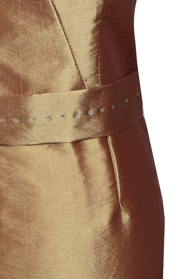 Sukienka FSU155 ZŁOTO STARE