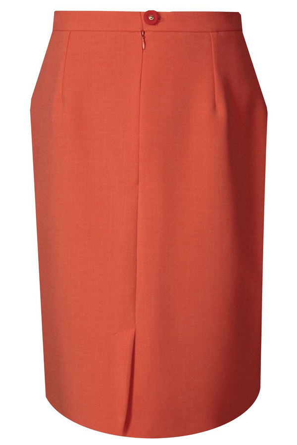 Spódnica FSP641 POMARAŃCZOWY JASNY