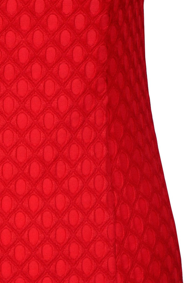 Sukienka FSU487 CZERWONY