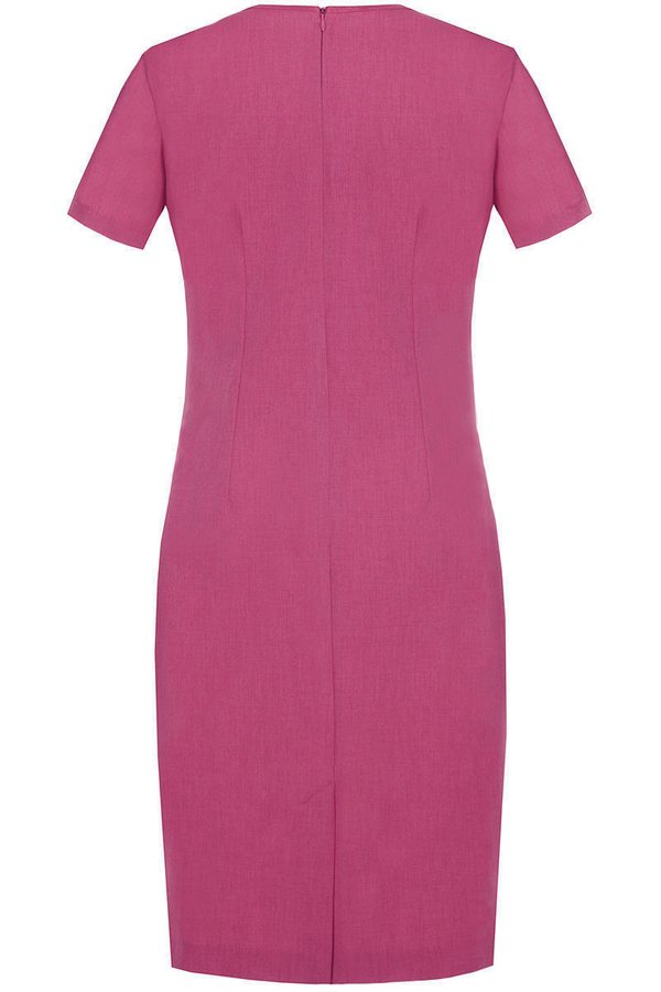 Sukienka FSU1012 AMARANTOWY ŚREDNI