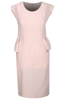 Sukienka FSU367 ŁOSOSIOWY JASNY