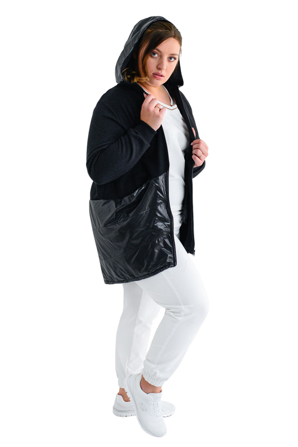 Kurtka FKU1071 CZARNY