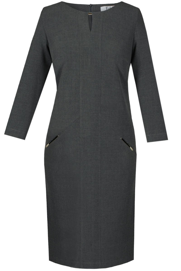 Sukienka FSU755 ZIELONY MORSKI