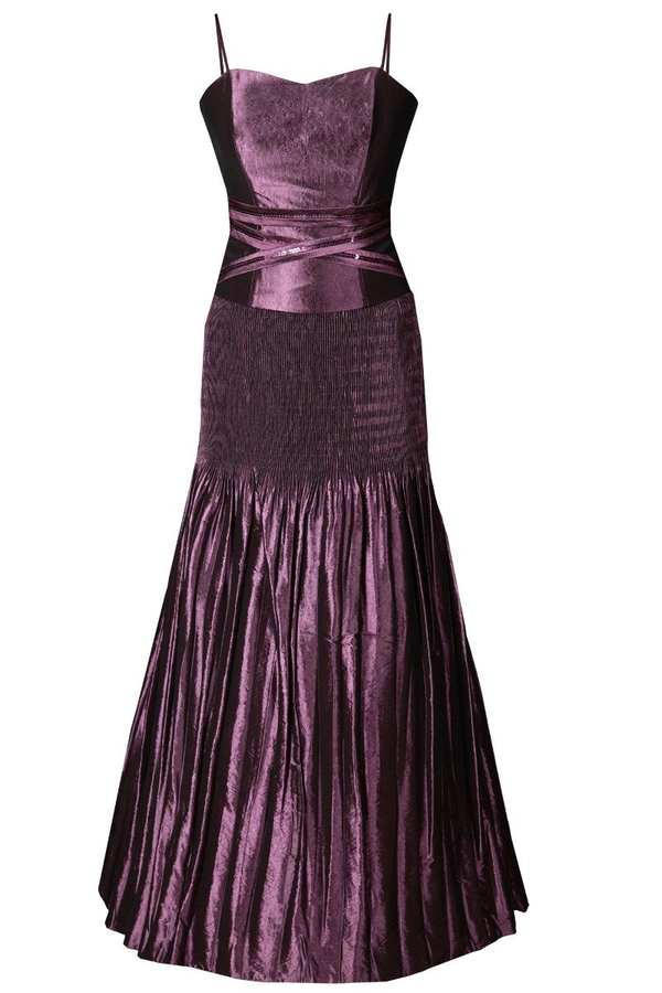 Sukienka FSU139 BAKŁAŻAN