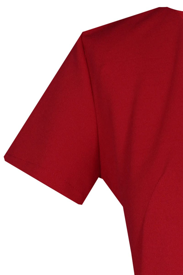 Sukienka FSU1113 CZERWONY MOCNY