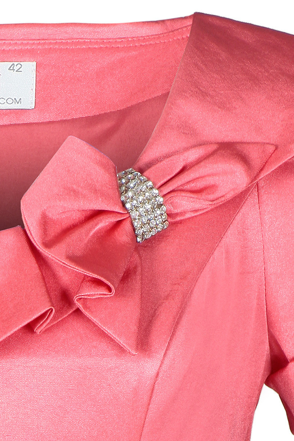 Sukienka FSU214 KORALOWY