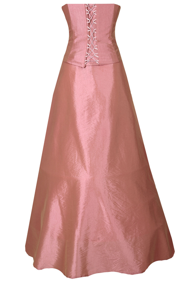 Sukienka FSU084 RÓŻOWY ŚREDNI