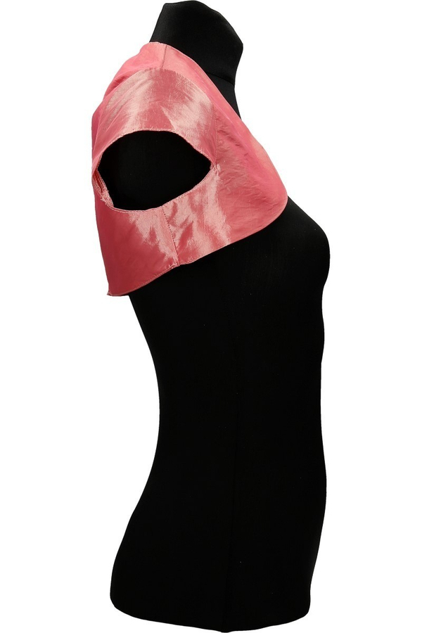 Bolerko FBL172 RÓŻOWY BRUDNY tafta