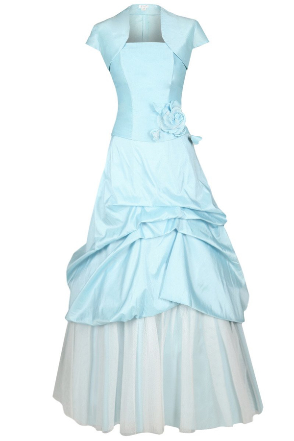 Sukienka FSU038 BŁĘKITNY