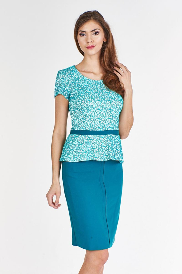 Garsonka FGA345ZIELONY MORSKI EKRI