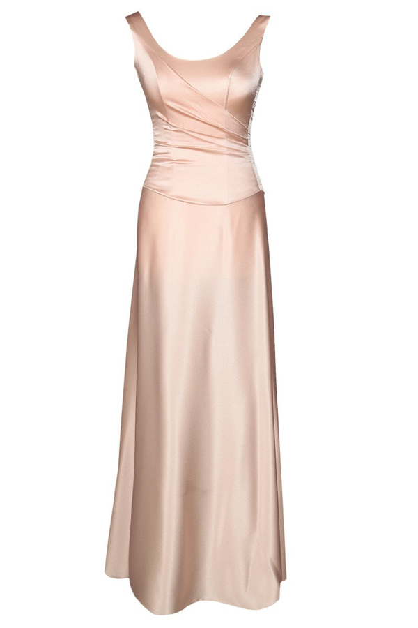 Sukienka FSU001 ŁOSOSIOWY JASNY