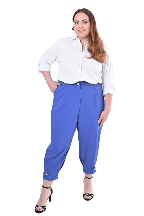 Spodnie FSD1053 CHABROWY CIEMNY