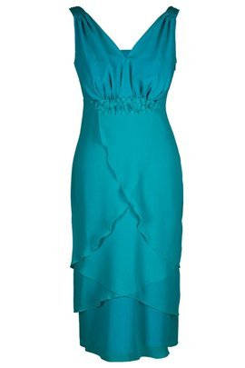 Sukienka FSU220 TURKUSOWY