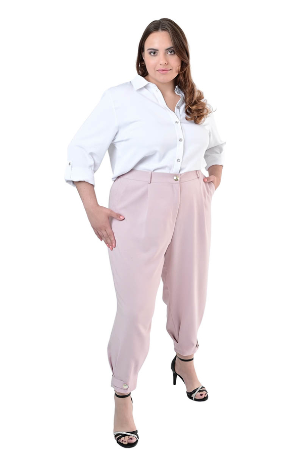 Spodnie FSD1053 RÓŻOWY JASNY