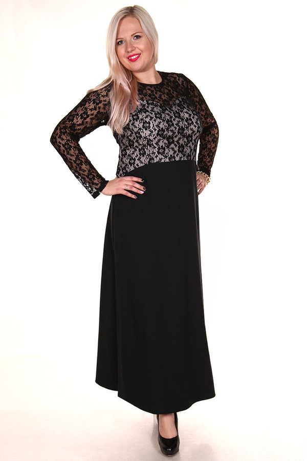 Sukienka FSU464 CZARNY