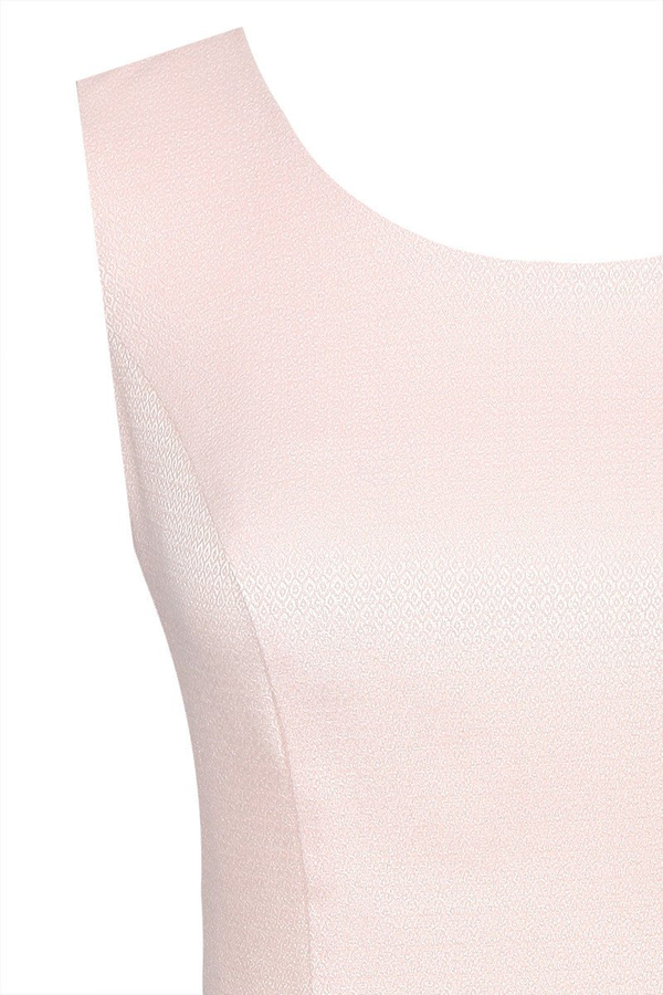 Sukienka FSU680 ŁOSOSIOWY JASNY