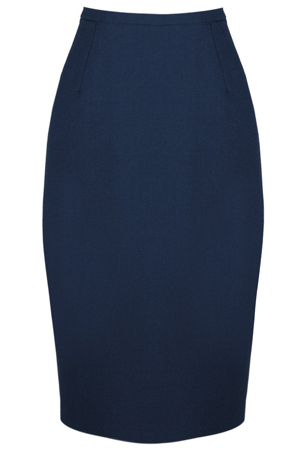 Spódnica FSP641 GRANATOWY