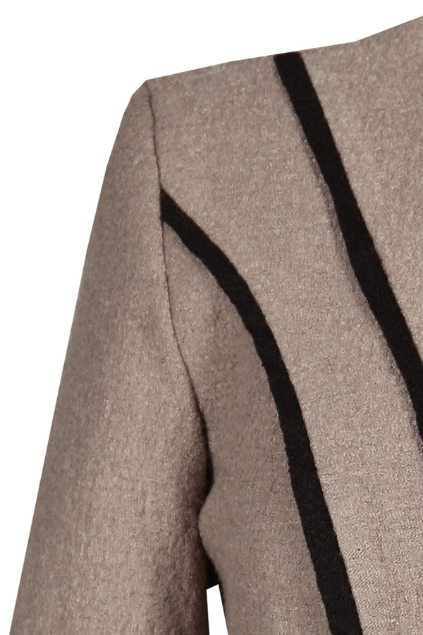 Żakiet FZA449 BEŻOWY CIEMNY