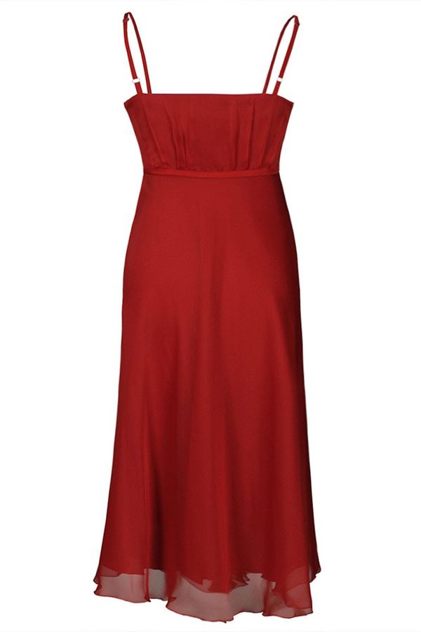 Sukienka FSU256 CZERWONY