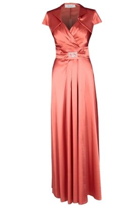 Sukienka FSU197 CEGLASTY