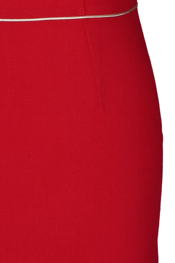 Sukienka FSU343 CZERWONY SZAMPAN