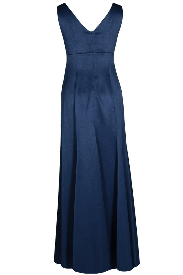 Sukienka FSU1023 GRANATOWY