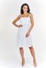 Sukienka FSU256 BIAŁY 