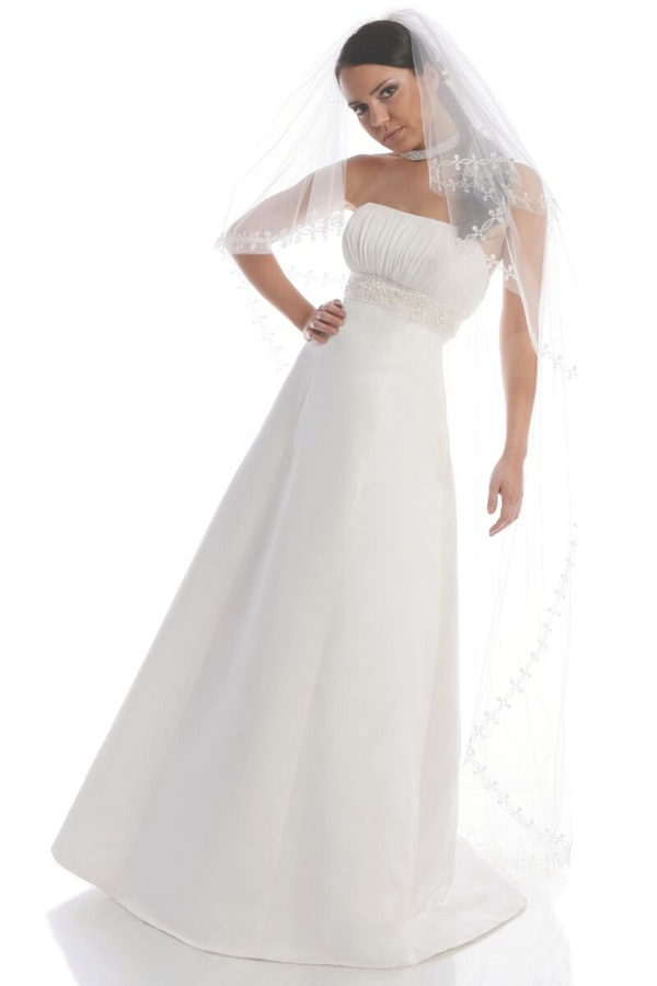 Wedding dress FSS515 WHITE