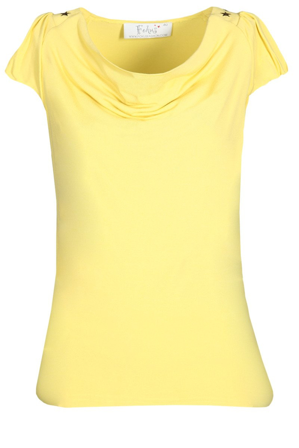 Bluzka FBZ384 ŻÓŁTY