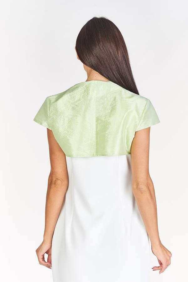 Bolerko FBL172 ZIELONY tafta