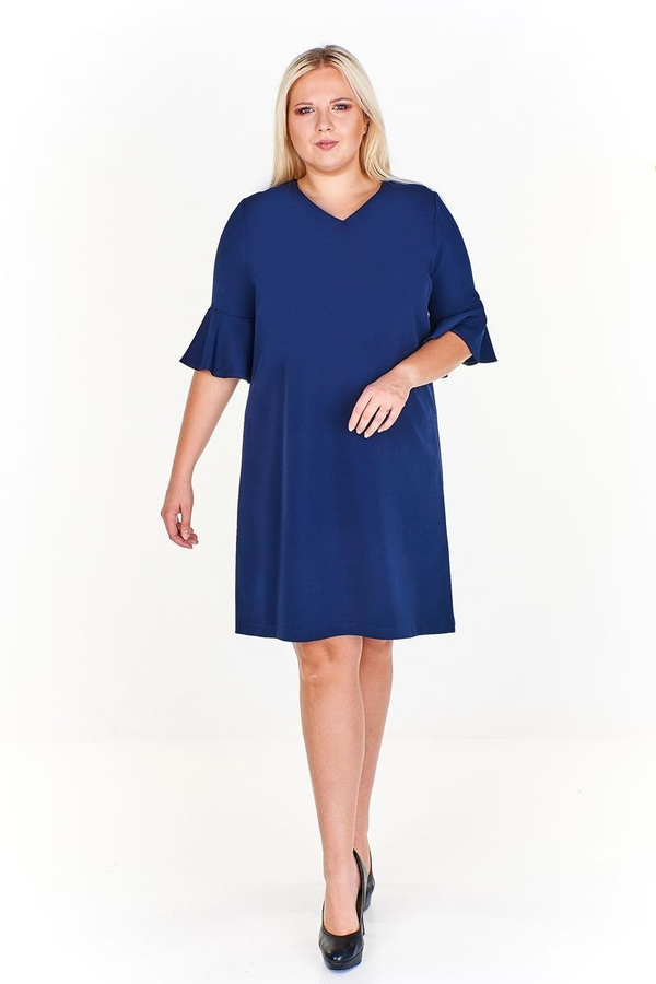 Sukienka FSU879 GRANATOWY