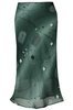 Spódnica FSP771 ZIELONY CIEMNY