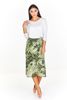 Spódnica FSP771 ZIELONY wzór