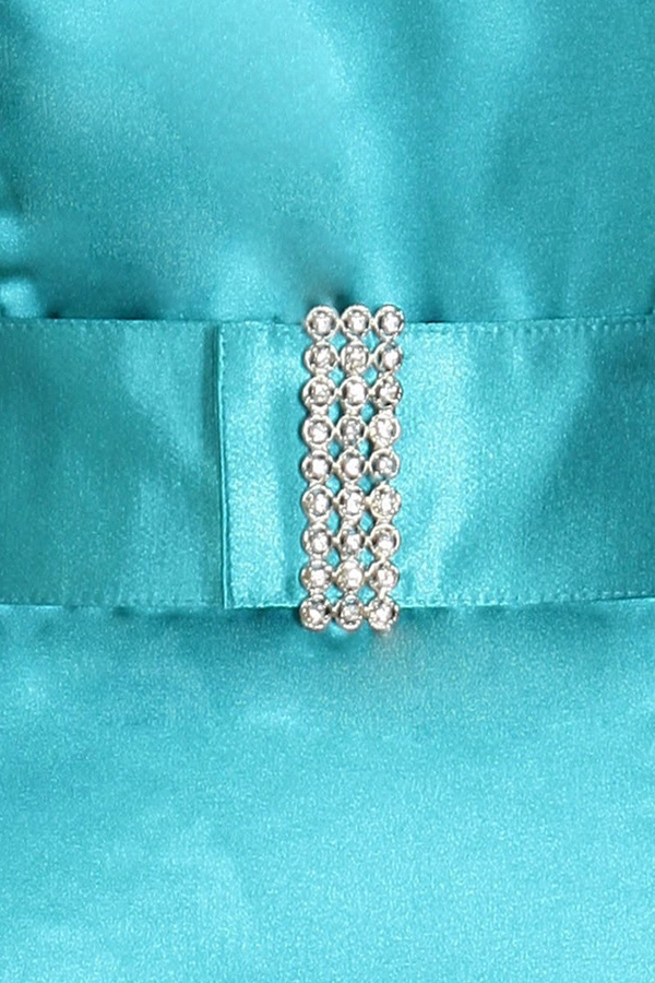 Sukienka FSU199 TURKUSOWY ŚREDNI